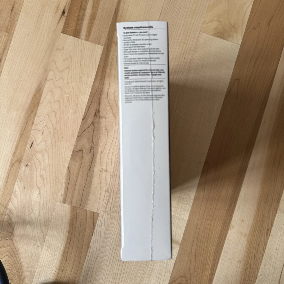 SEALED Microsoft OUTWARS Big Box PC 1998 Singletrac - Image 3 of 4