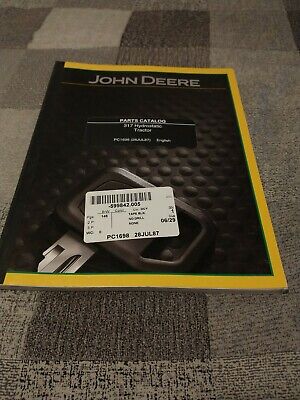 John Deere 317 Lawn and Garden Tractor Parts Manual PC1698 for sale online