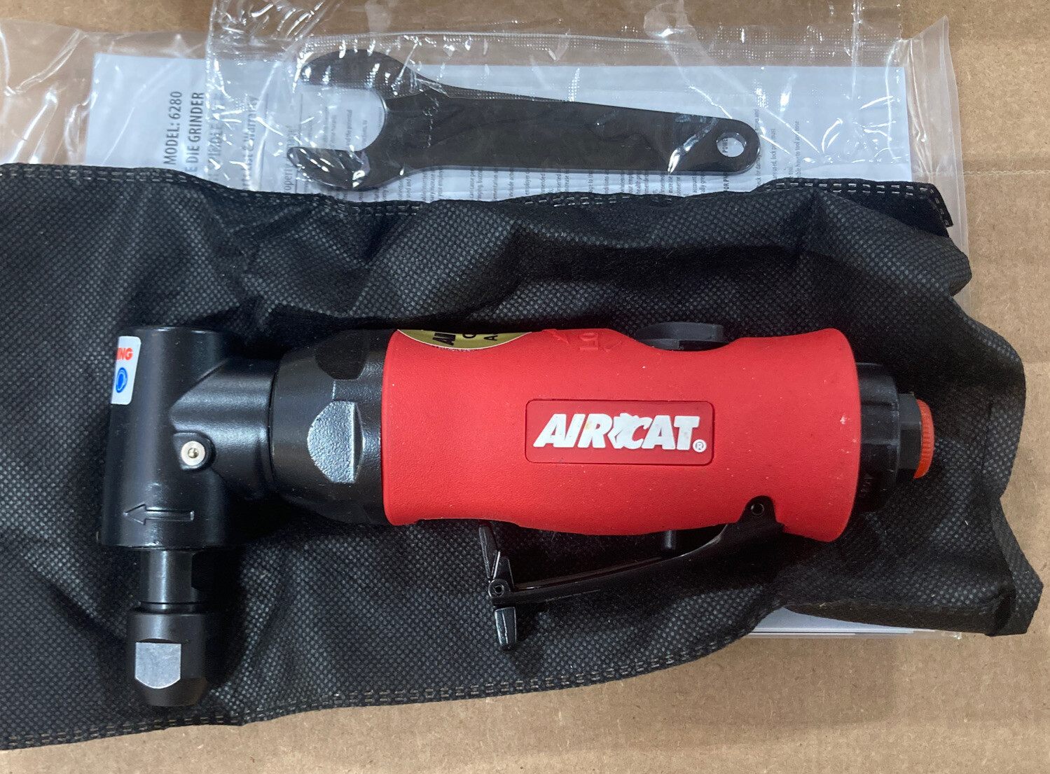 AIRCAT 6280 0.75 HP Angle Die Grinder 