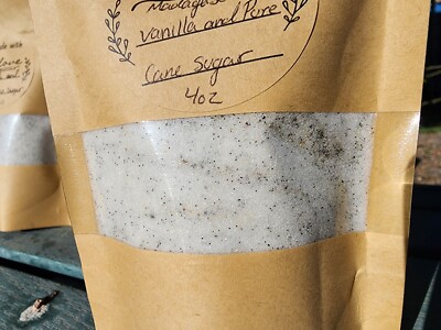 Vanilla Sugar With Madagascar Beans And Pure Cane Sugar (1 lb)