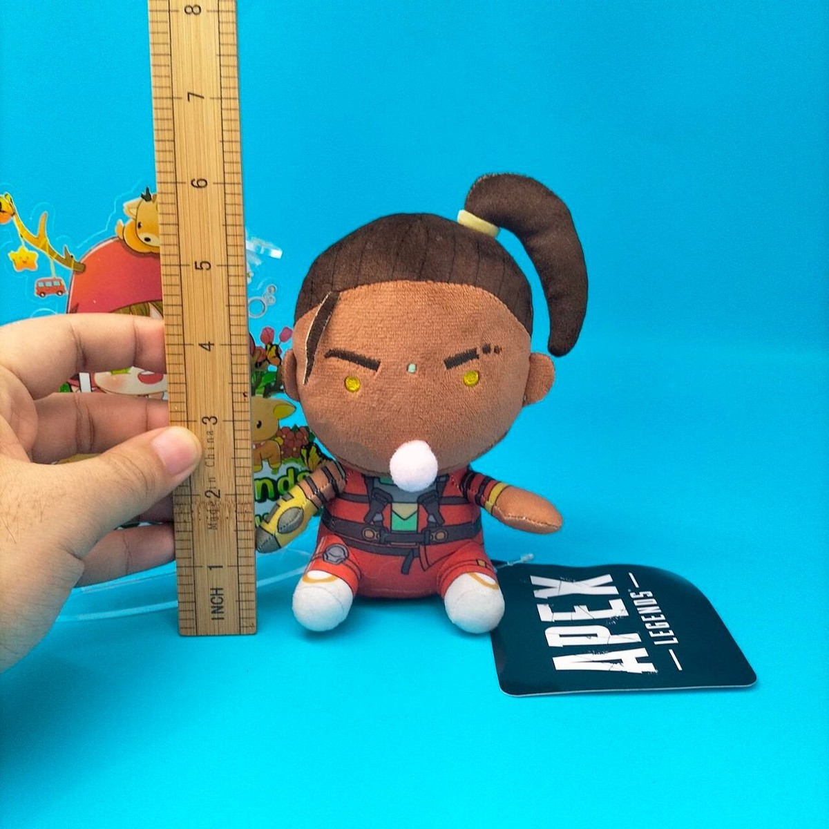 APEX LEGENDS X BUSHIROAD 2023 Bloodhound Mascot Plush 6