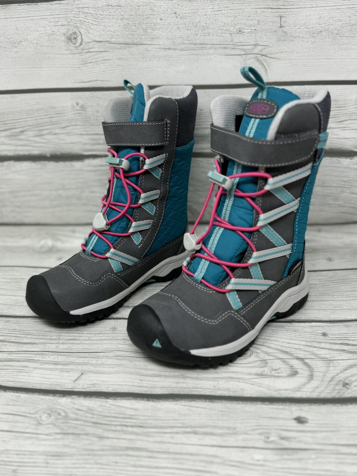 Stivali invernali impermeabili per bambini Keen Hoodoo taglia 9