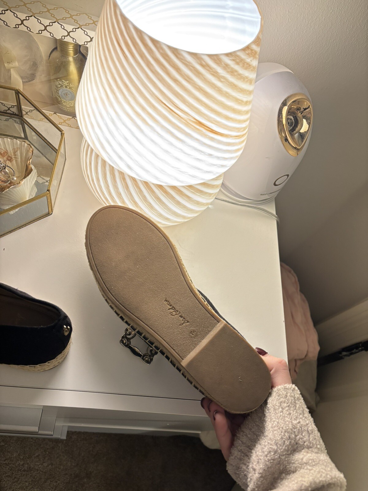 Sam Edelman Women's Maddy Mary Jane Flats, Style# I9541F1001, Size 8.5, Black