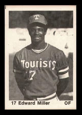Ed Eddie Miller Autographed Signed 1976 TCMA Card #24 Ashville Tourists