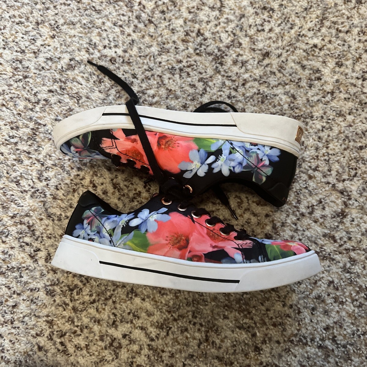 Authentic TED BAKERS Women's Flower Multicolor Fabric