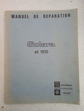 Revue technique Talbot SOLARA