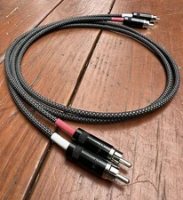3 Ft. JMB CABLE CO. Audiophile Rca Reference Standard Interconnect Cables