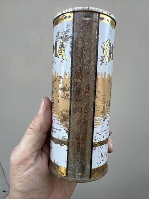 1960's OLYMPIA PALE EXPORT 16 oz STEEL ZIP TAB TOP BEER CAN