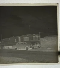 Negative Of  Nashua Trailer/Old Car/Auto
