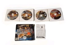 Battlefield Vietnam PC CD ROM EA Games 4 CD's 2001 Rated T Teen Video Game