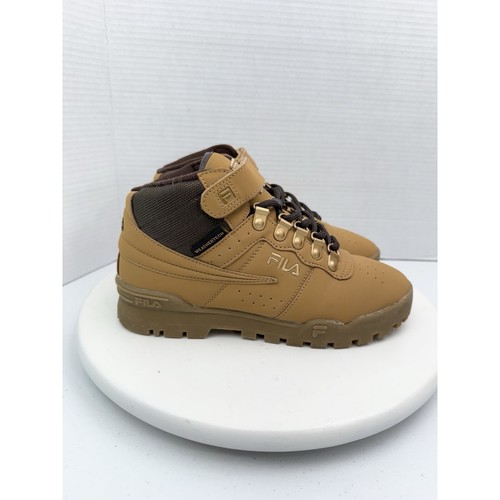 FILA F-13 Weathertech Brown Mid Top Sneakers Boots Shoes Youth 5.5 Womens 7 - Picture 6 of 12