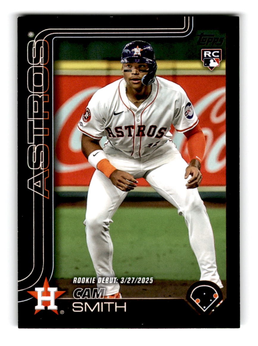 2025 Topps Update #US45 Cam Smith Memorial Day Camo #/25 Rookie RC