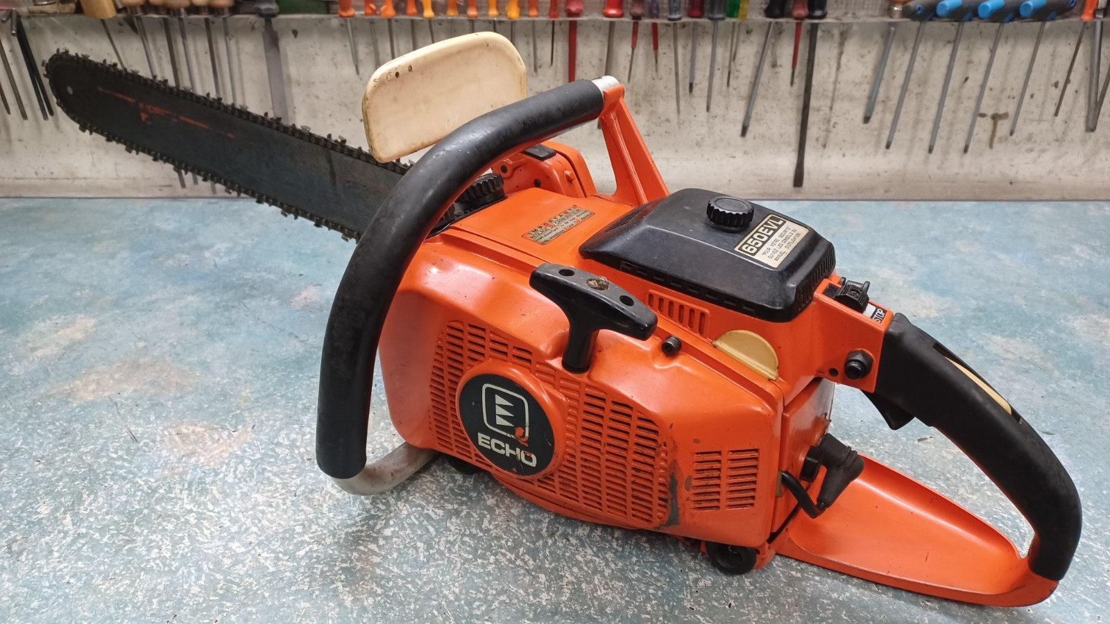 Echo 650EVL Chainsaw Chainsaw Vintage Collectors HTF Barn Find Faulty