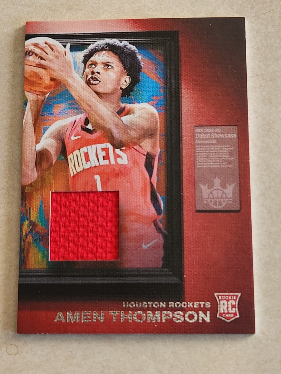 アメン・トンプソン NBA COURT KINGS 23-24 2023-24 Panini Court Kings - Debut Showcase Memorabilia Amen