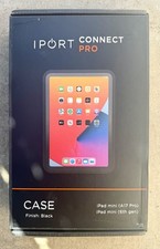 iPort Connect Pro Case for Apple iPad Mini (6th Gen) Black 72329 Black Finish