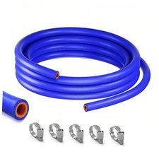 3/8"X10FT ID:10MM Silicone Heater Hose Blue and Red 3/8" ID-10Ft ID 10mm 