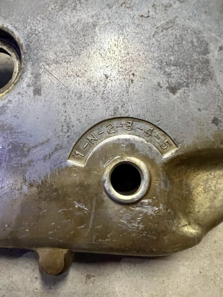 CUBIERTA CÁRTER IZQUIERDO MOTOR YAMAHA XS650 TX650 XS1 XS2 1970 - 1982 1983 Foto 2 de 4