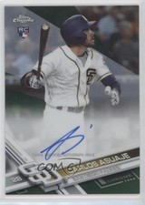2017 Topps Chrome Rookie Green Refractor 69/99 Carlos Asuaje #RA-CAS Auto 1p5