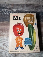 Vintage 1950s Hasbro's Mr. Potato Head Box and Accessories Lot No Heads : 