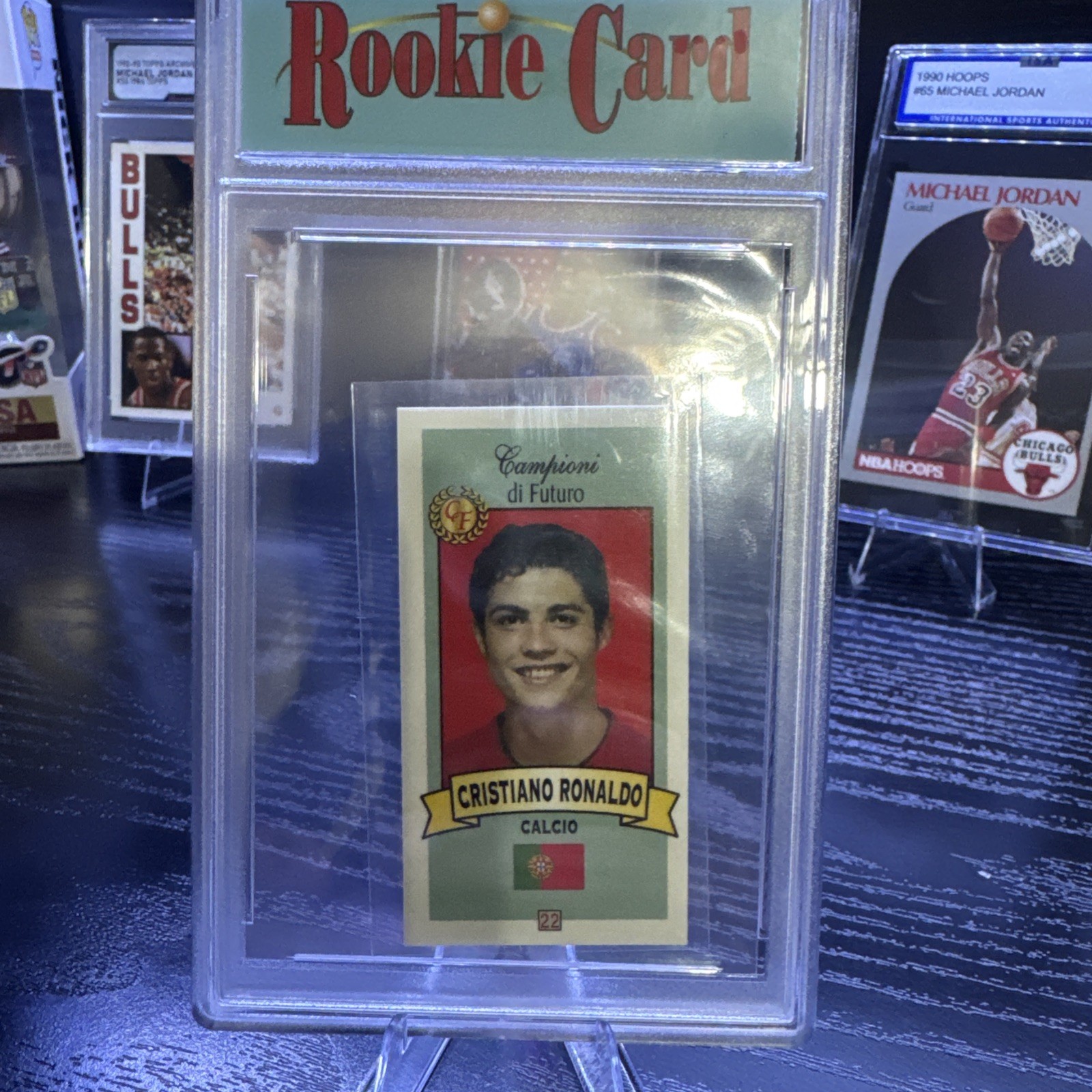 2003-04 Collezioni Firenze Campioni di Futuro - Cristiano Ronaldo #22 (RC)