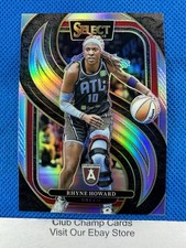 2025 #194 Rhyne Howard Panini Select WNBA Premier Silver Prizm Dream