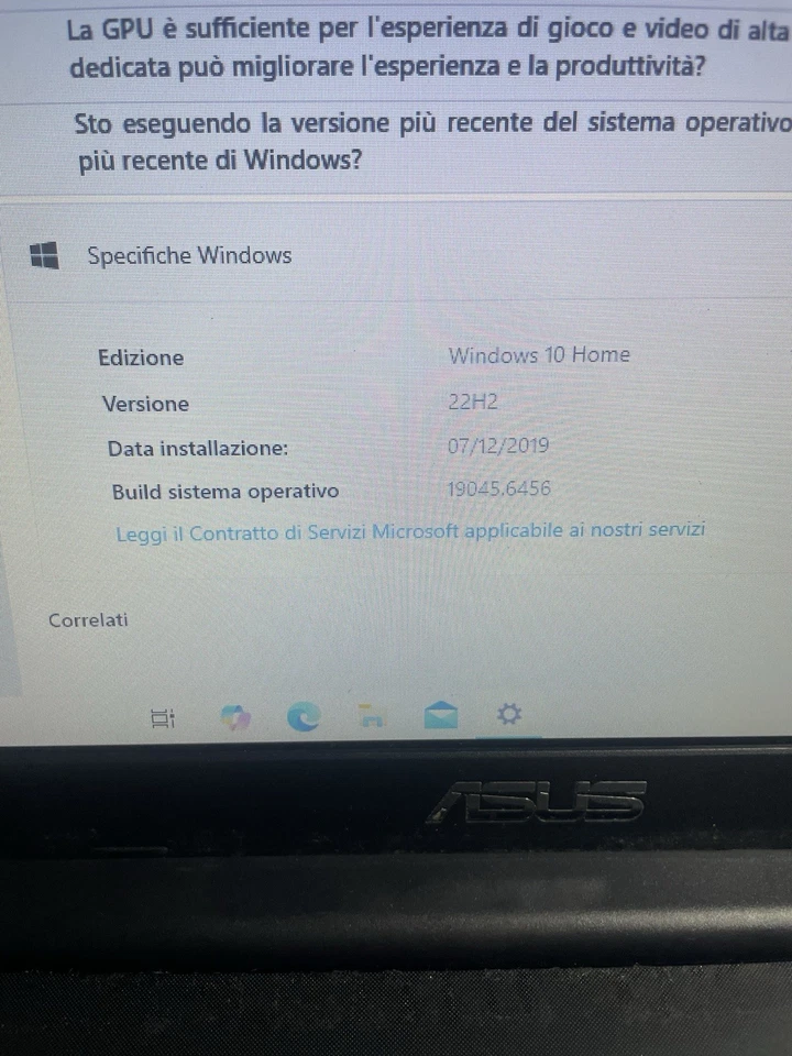 Pc Notebook Asus F554L Intel i3-5010U GTX920M 1gb ram 8gb ssd 120gb windows 10 - Immagine 2 di 4