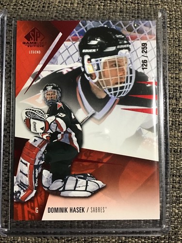2023-24 UD SP Game Used Dominik Hasek #/259