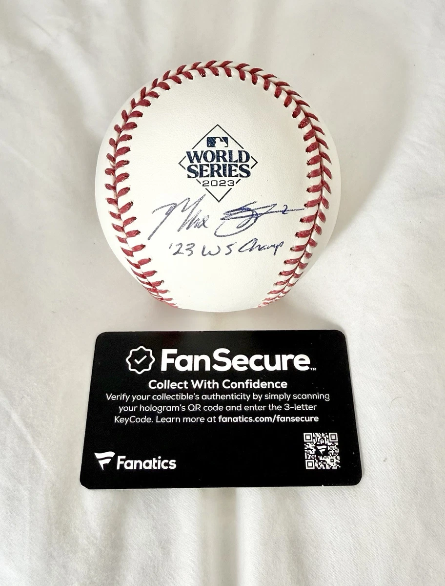 Max Scherzer Original Autographed Baseball MLB Balls for sale | eBay