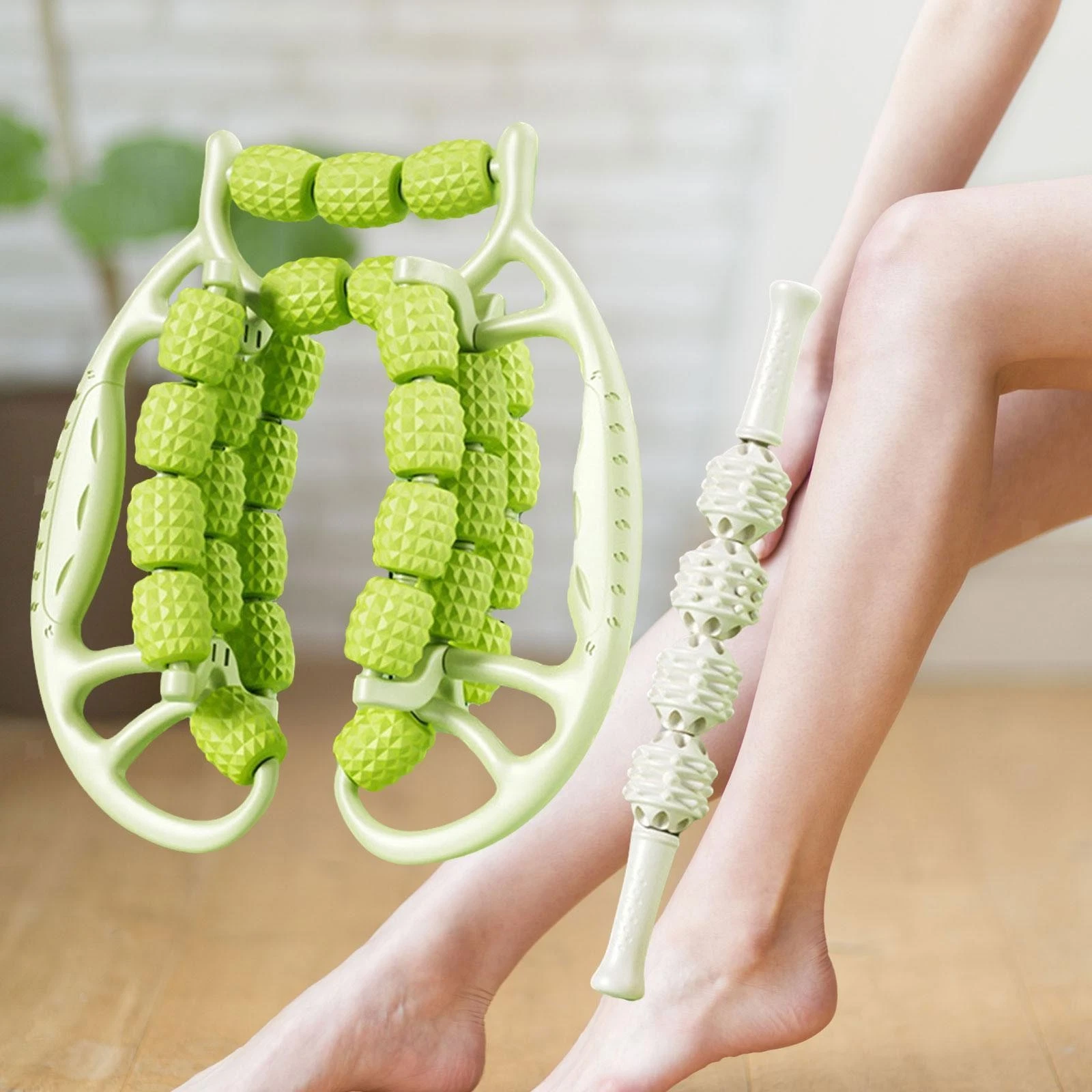 29 Wheels Muscle Relax Roller Circular Leg Clamp for Golfer Elbow Shoulder
Opens in a new window or 