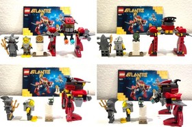 LEGO Atlantis: Seabed Strider (7977) - 100% Complete w/ Instructions