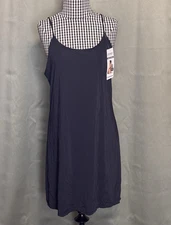 Jockey Women's Slip XL Full Slip Everyday Smoothing Cling Free Black NWT