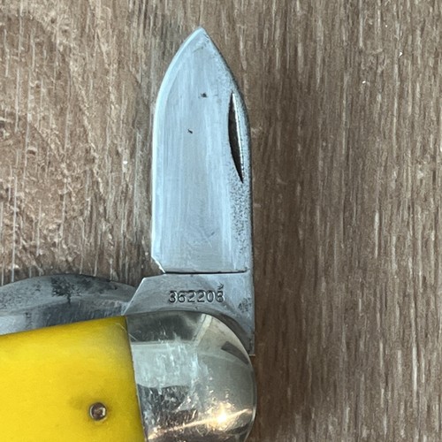 GREAT EASTERN CUTLERY NORTHFIELD UN-X-LD YELLOW BONE 1/50 Elephant Toe 362208 - Picture 3 of 12