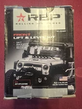 Jeep Wrangler RBP-JP6200RX Black 2" Front Leveling Lift Kit For 2007-2018