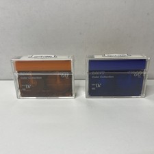 2 Sony Mini DV Tape LP:90 60 min Color Collection Orange/Purple - New, Sealed
