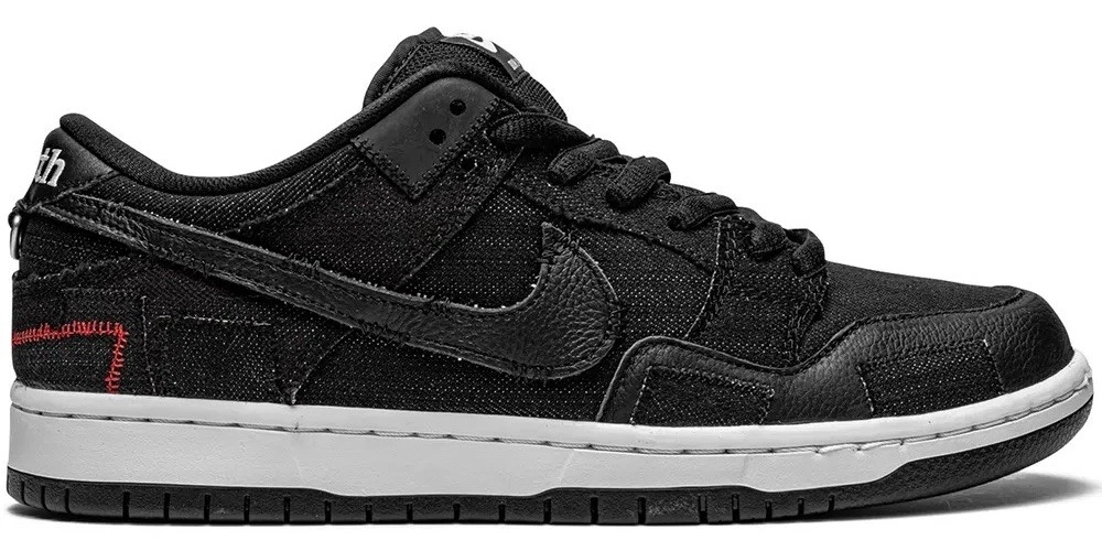 Nike Wasted Youth x Dunk SB Low Black Denim for Sale