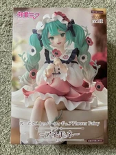 Hatsune Miku Flower Fairy Anemone Noodle Stopper Figure FuRyu New US Seller
