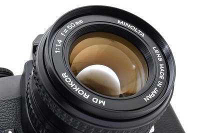 Near Mint] MINOLTA XD 50th Anniversary / MD ROKKOR 50mm F1.4 From