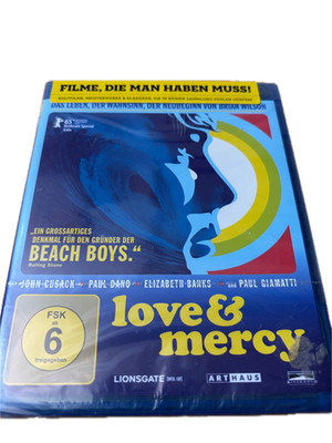 Blu-ray Love & Mercy - Brian Wilson / Beach Boys - Dano, Giamatti - new, sealed