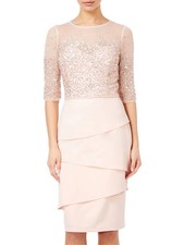 Adrianna Papell Petite Knee Length Sheath Dress, Size 6P