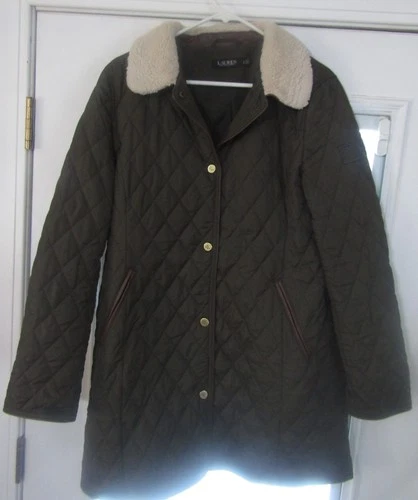 Lauren By Ralph Lauren Quilted Jacket Size Large