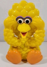 Vtg ILLCO Baby Big Bird Peek-A-Boo Wind Up MusicToy Sesame Street WORKS Animated