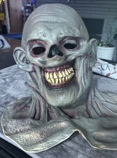 Vintage Halloween Zombie- Monster Mask Walking Dead Cosplay Corpse Rotting Skull