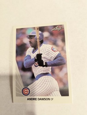 ANDRE DAWSON 1990 LEAF #177 FREE SHIPPING 
