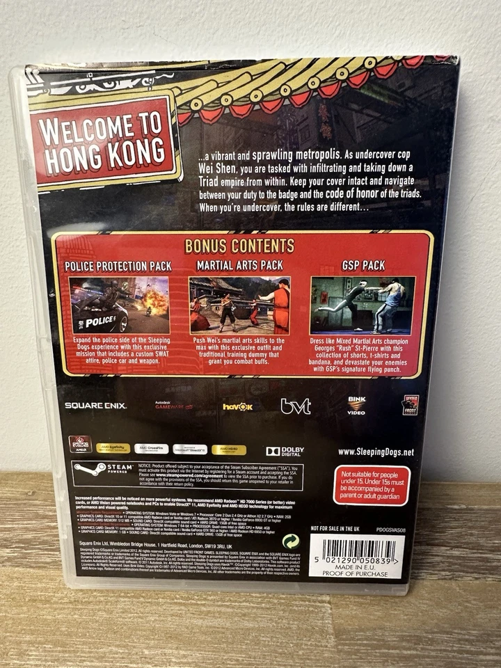 Sleeping Dogs – PC – Open World Martial Arts Action Adventure - Image 2 of 4