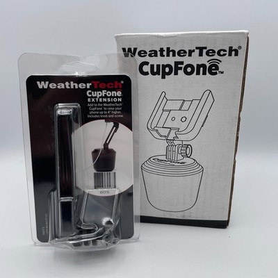 WeatherTech CupFone with Extension Car Mobile Phone Holder Universal Adjustable