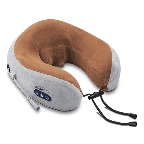 ПОДУШКА-МАССАЖЕР ДЛЯ ШЕИ DOCTOR PILLOW EVERTONE THERA BK3676 - КОРИЧНЕВЫЙ