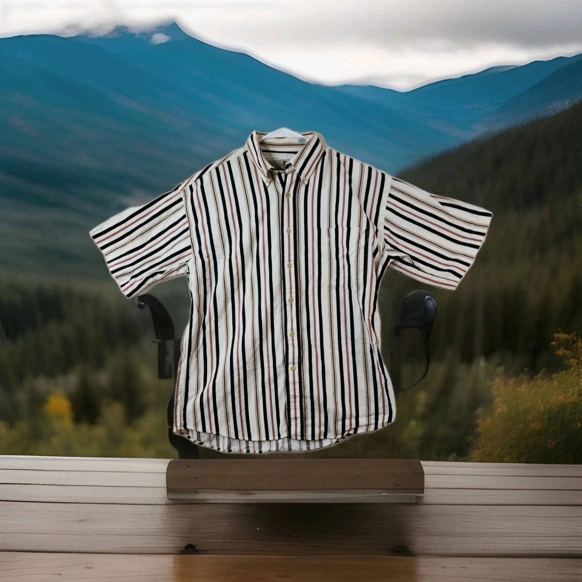 Natural Issue Short Sleeve Regular Fit Casual Button-Down Shirts