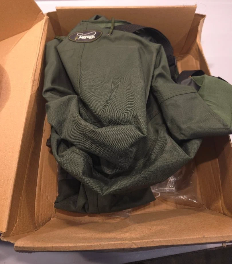 FROGG TOGGS PARA HOMBRES CASCADAS 2 CAPAS BOOTFOOT FIELTRO PECHO VADEADOR TALLA 12 Foto 3 de 4