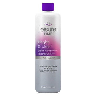 Leisure Time Spa Water Clarifiers Spa Bright and Clear 1 qt A