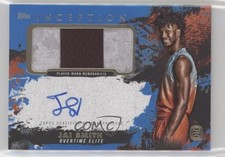 2021 Topps Inception OTE Overtime Elite Cards Blue /6 Jai Smith Patch Auto 11pj
